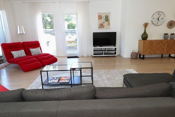 Foto van Villa in Castelnau d'Aude met Zwembad - Vakantiehuis in Castelnau d'Aude - LivingRoom