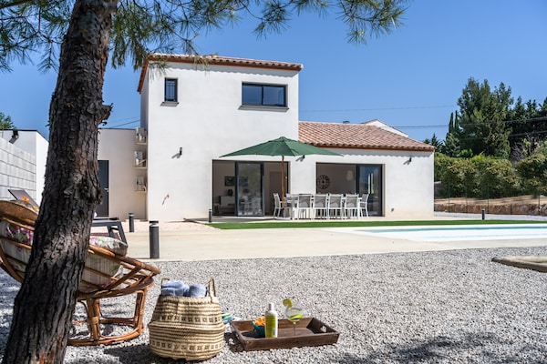 Foto van Vakantiehuis Beaufort met Privézwembad - Vakantiehuis in Beaufort - ExteriorSummer