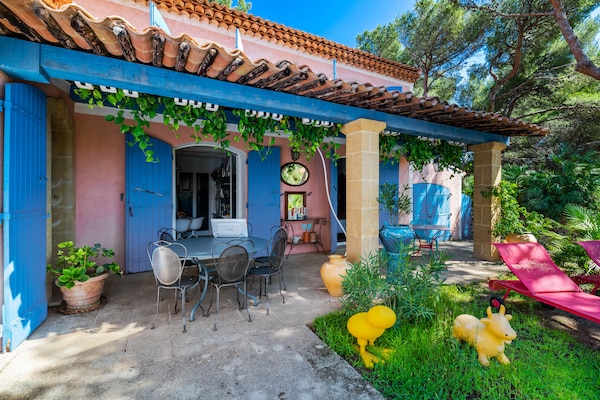 Foto van Villa in Martigues bij Middellandse Zee - Vakantiehuis in Martigues - TerraceBalcony