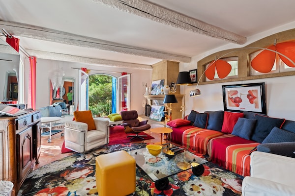 Foto van Villa in Martigues bij Middellandse Zee - Vakantiehuis in Martigues - LivingRoom