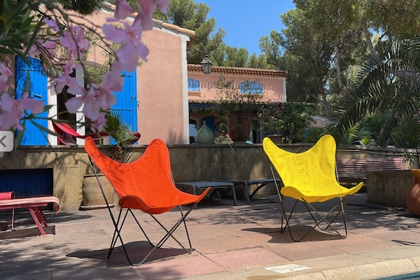 Foto van Villa in Martigues bij Middellandse Zee - Vakantiehuis in Martigues - TerraceBalcony
