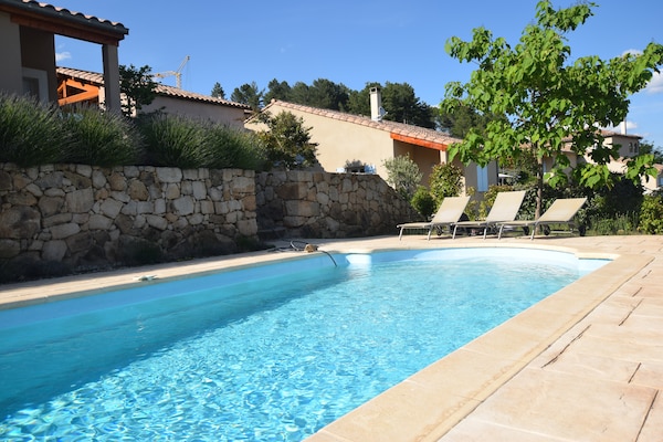 Foto van Rustige villa in Joyeuse - Vakantiehuis in Joyeuse - PoolOfHouse