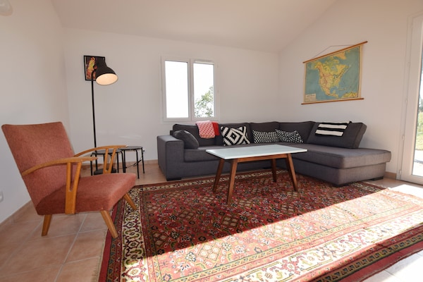 Foto van Rustige villa in Joyeuse - Vakantiehuis in Joyeuse - LivingRoom
