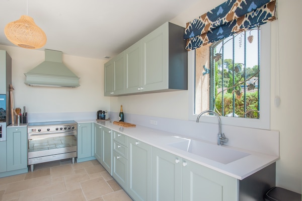 Foto van Villa met zeezicht en zwembad - Vakantiehuis in Vallauris - Kitchen