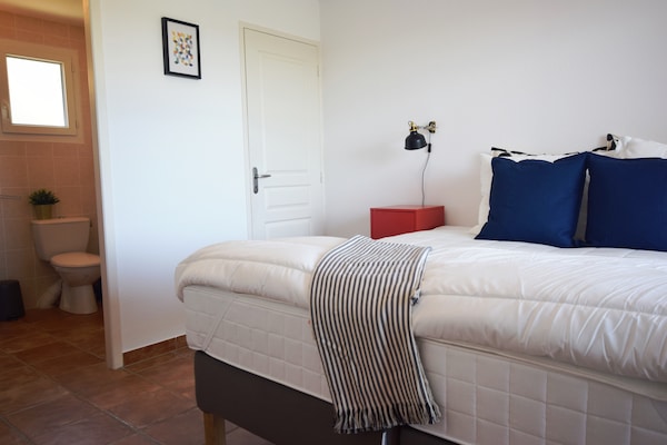 Foto van Villa op de heuvel met zwembad, Joyeuse - Vakantiehuis in Joyeuse - BedRoom