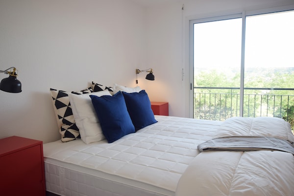 Foto van Villa op de heuvel met zwembad, Joyeuse - Vakantiehuis in Joyeuse - BedRoom
