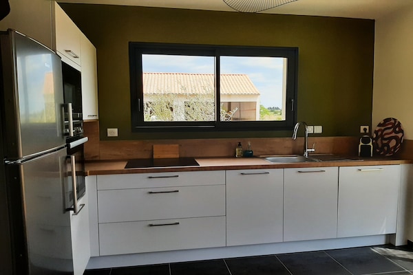 Foto van Elegante villa in Sainte Valière - Vakantiehuis in SAINTE VALIERE - Kitchen