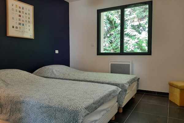 Foto van Elegante villa in Sainte Valière - Vakantiehuis in SAINTE VALIERE - BedRoom