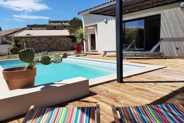 Foto van Elegante villa in Sainte Valière - Vakantiehuis in SAINTE VALIERE - PoolOfHouse