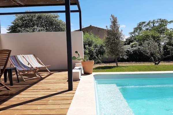 Foto van Elegante villa in Sainte Valière - Vakantiehuis in SAINTE VALIERE - PoolOfHouse