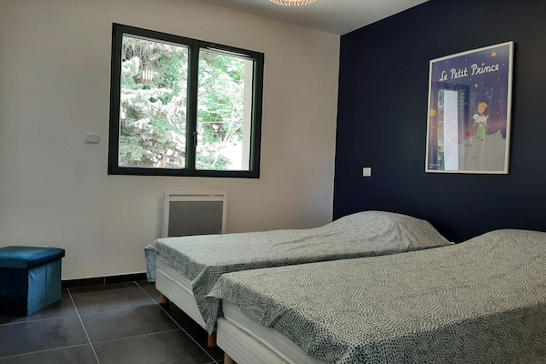Foto van Elegante villa in Sainte Valière - Vakantiehuis in SAINTE VALIERE - BedRoom