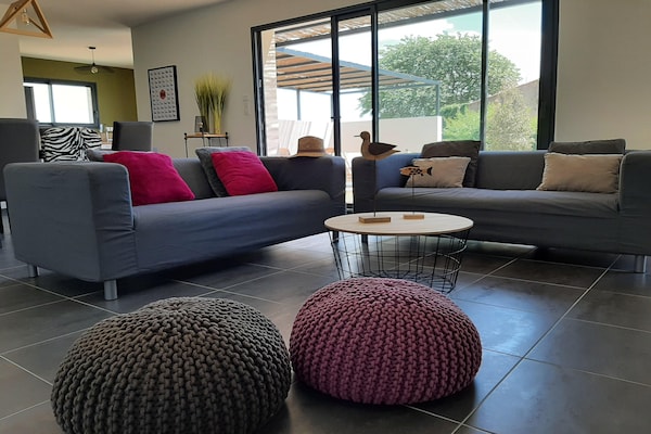 Foto van Elegante villa in Sainte Valière - Vakantiehuis in SAINTE VALIERE - LivingRoom