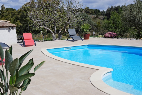 Foto van Rustige villa met zwembad - Vakantiehuis in Lézignan-Corbières - PoolOfHouse