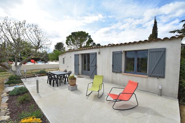 Foto van Rustige villa met zwembad - Vakantiehuis in Lézignan-Corbières - ExteriorSummer