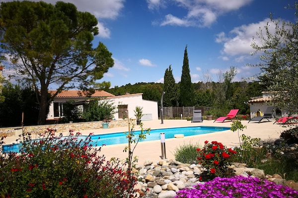 Foto van Rustige villa met zwembad - Vakantiehuis in Lézignan-Corbières - PoolOfHouse