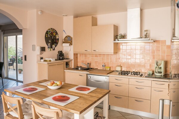 Foto van Blijf, Saint-André-de-Roquelongue - Vakantiehuis in Saint-André-de-Roquelongue - Kitchen