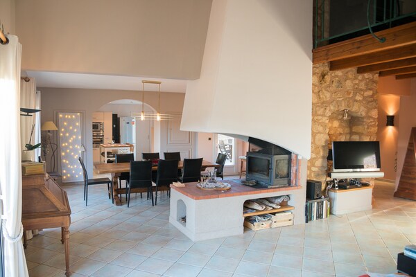 Foto van Blijf, Saint-André-de-Roquelongue - Vakantiehuis in Saint-André-de-Roquelongue - DiningRoom