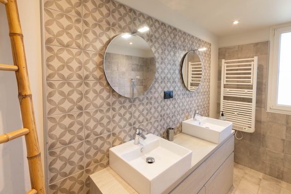 Foto van Blijf, Saint-André-de-Roquelongue - Vakantiehuis in Saint-André-de-Roquelongue - BathRoom