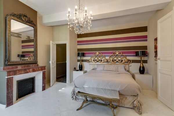 Foto van Schitterend château bij het Canal du Midi - Vakantiehuis in La Bastide D'anjou - BedRoom