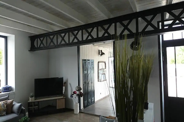 Foto van Villa in Nuaillé-d'Aunis met privézwembad - Vakantiehuis in Nuaillé-d'Aunis - BedRoom