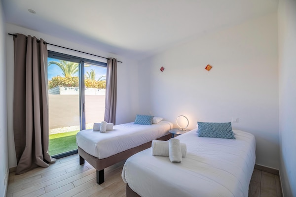 Foto van Verblijf in Lecci met verwarmd zwembad - Vakantiehuis in Porto-Vecchio - BedRoom