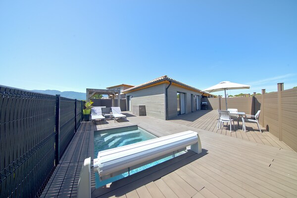 Foto van Verblijf in Lecci met verwarmd zwembad - Vakantiehuis in Porto-Vecchio - PoolOfHouse