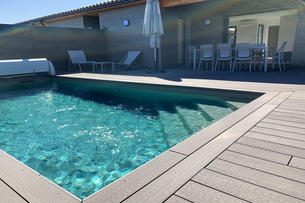Foto van Verblijf in Lecci met verwarmd zwembad - Vakantiehuis in Porto-Vecchio - PoolOfHouse