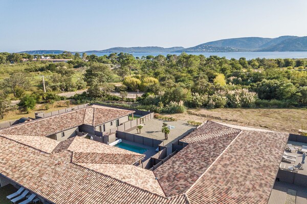 Foto van Verblijf in Lecci met verwarmd zwembad - Vakantiehuis in Porto-Vecchio - AreaSummer1KM