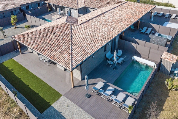 Foto van Verblijf in Lecci met verwarmd zwembad - Vakantiehuis in Porto-Vecchio - AreaSummer1KM