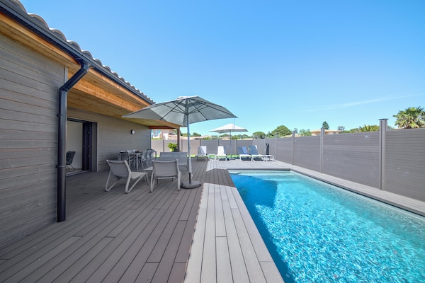 Foto van Verblijf in Lecci met verwarmd zwembad - Vakantiehuis in Porto-Vecchio - PoolOfHouse