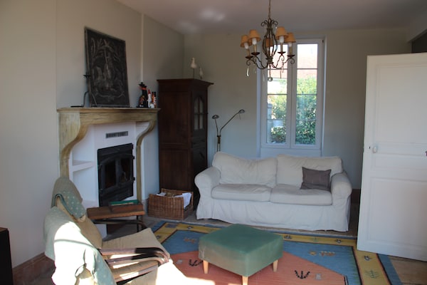 Foto van Villa met spa en zwembad - Vakantiehuis in Villiers-Les-Moines - LivingRoom