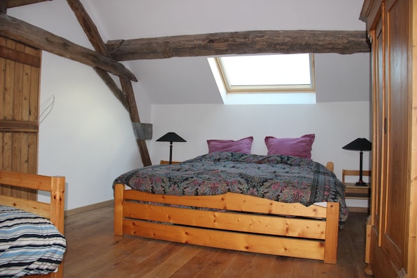 Foto van Villa met spa en zwembad - Vakantiehuis in Villiers-Les-Moines - BedRoom