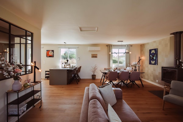 Foto van Vakantiehuis in het hart van de Périgord. - Vakantiehuis in Saint-Médard-d’Excideuil - LivingRoom