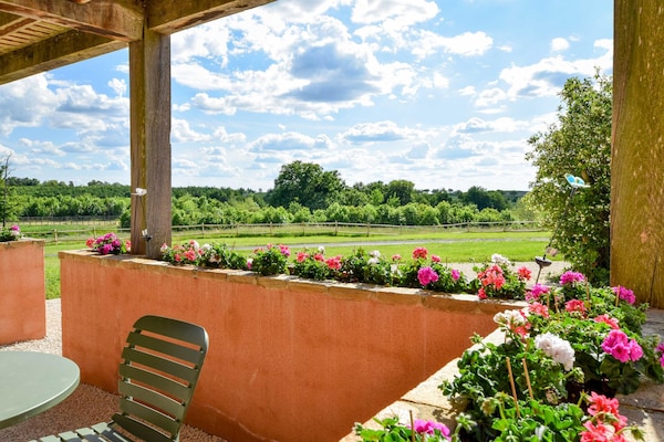 Foto van Vakantiehuis in het hart van de Périgord. - Vakantiehuis in Saint-Médard-d’Excideuil - TerraceBalcony