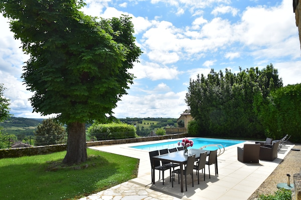 Foto van Elegant herenhuisverblijf in Belvès - Vakantiehuis in Belves - PoolOfHouse