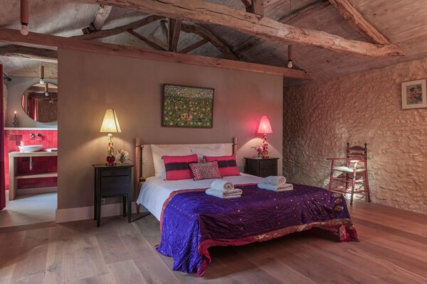 Foto van Retraite in de buurt van Siorac-en-Périgord - Vakantiehuis in Saint-Germain-de-Belvès - BedRoom