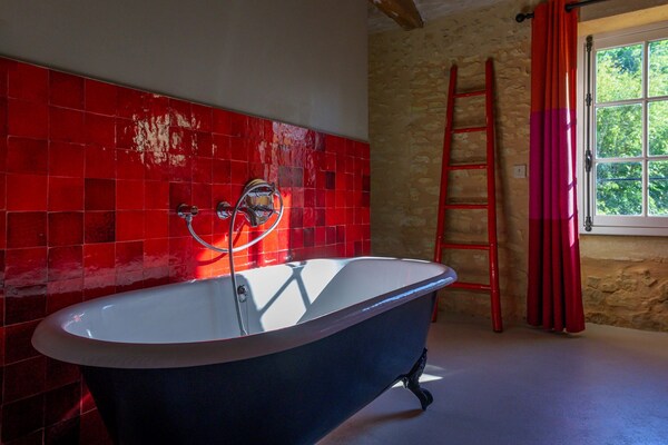 Foto van Retraite in de buurt van Siorac-en-Périgord - Vakantiehuis in Saint-Germain-de-Belvès - BathRoom
