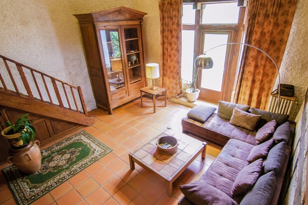 Foto van Herenhuis in Bourgnac met tuin - Vakantiehuis in Bourgnac - LivingRoom