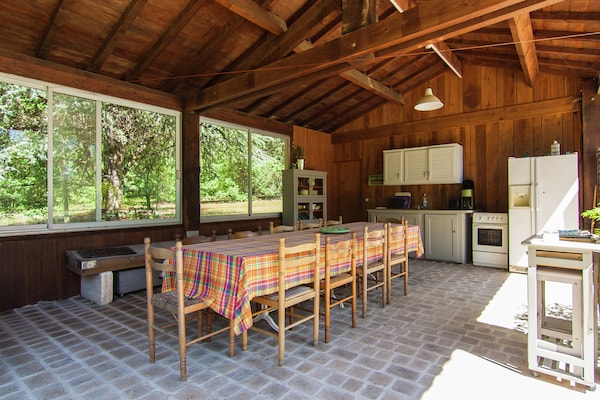 Foto van Herenhuis in Bourgnac met tuin - Vakantiehuis in Bourgnac - TerraceBalcony