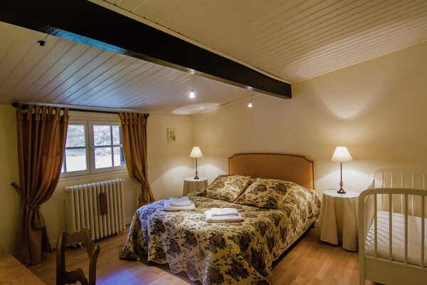 Foto van Vakantiehuis in Bourgnac met privézwembad - Vakantiehuis in Bourgnac - BedRoom