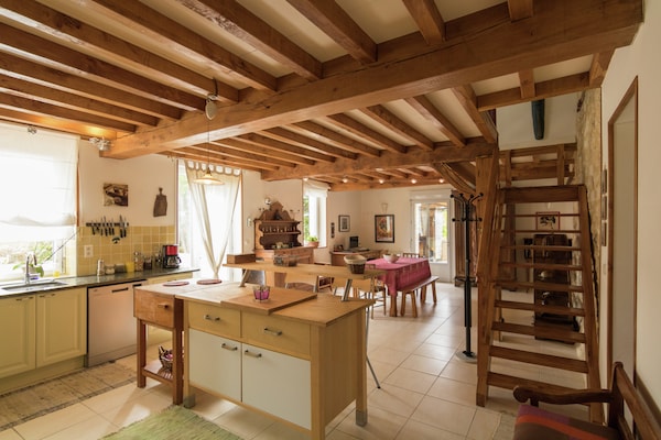 Foto van Villa in Saint-Nexans met verwarmd privézwembad - Vakantiehuis in Saint-Nexans - Kitchen