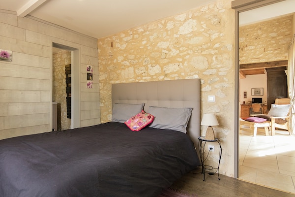 Foto van Villa in Saint-Nexans met verwarmd privézwembad - Vakantiehuis in Saint-Nexans - BedRoom