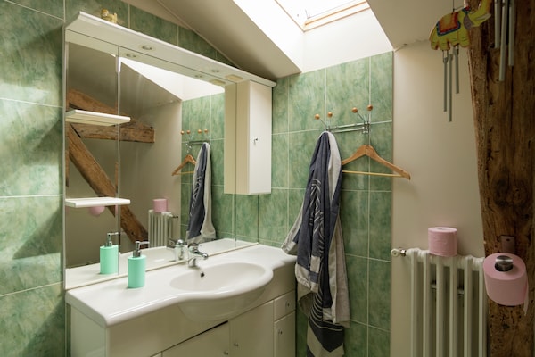 Foto van Villa in Saint-Nexans met verwarmd privézwembad - Vakantiehuis in Saint-Nexans - BathRoom