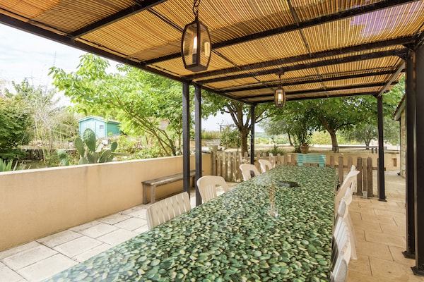 Foto van Villa in Saint-Nexans met verwarmd privézwembad - Vakantiehuis in Saint-Nexans - TerraceBalcony