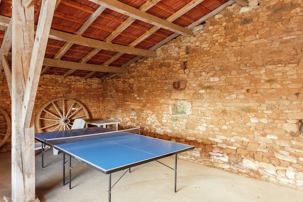 Foto van Rustiek toevluchtsoord voor gezinnen - Vakantiehuis in Loubejac - Facilities