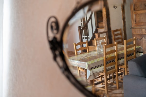 Foto van Rustiek toevluchtsoord voor gezinnen - Vakantiehuis in Loubejac - Ambiance
