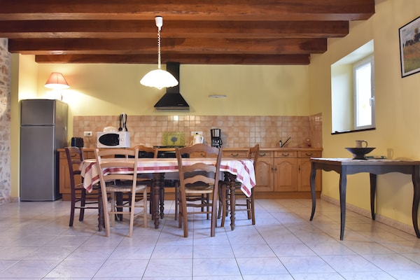 Foto van Vakantiehuis met zwembad, omheinde tuin - Vakantiehuis in Saint Pompon - Kitchen