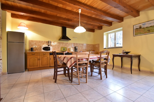 Foto van Vakantiehuis met zwembad, omheinde tuin - Vakantiehuis in Saint Pompon - Kitchen