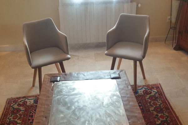 Foto van Wijngaardvilla in Montfrin - Vakantiehuis in Montfrin - LivingRoom