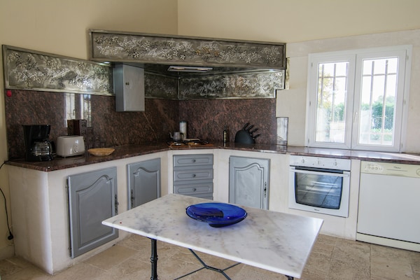 Foto van Wijngaardvilla in Montfrin - Vakantiehuis in Montfrin - Kitchen